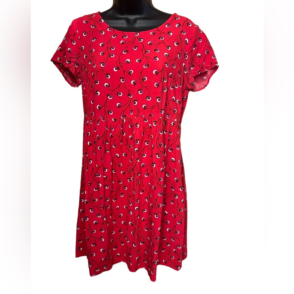 Old Navy red dress.